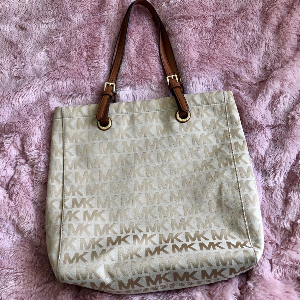 Large Michael Kors Monogram Tote